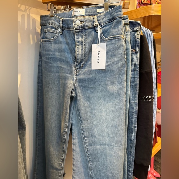 FRAME Le Sleek Straight in Whimsy sz 28 - Picture 5 of 6